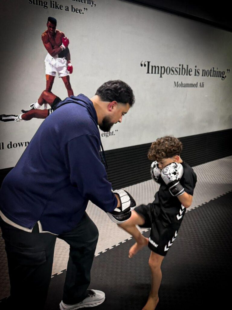 Kickbokstraining bij Turning Point Academy